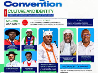 NAGS 7th Mega Elective Convention: Preserving the Legacy of Ancient Gbaramatu Kingdom Through Culture, Identity and Leadership