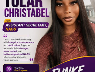 Tolar Christabel: The Young Voice Seeking to Strengthen NAGS Through Service and Organization