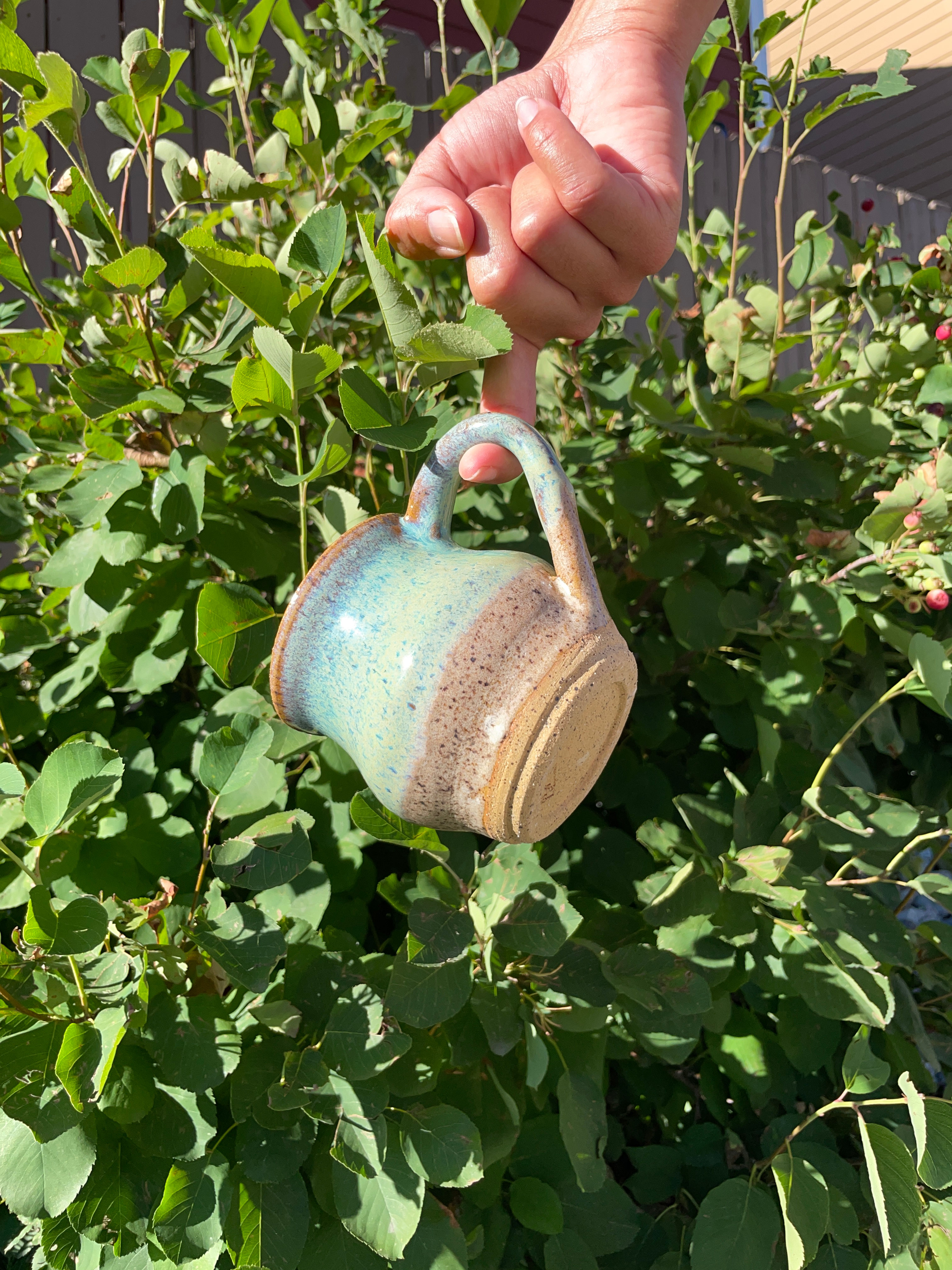 Curvy Mug in Seamoss