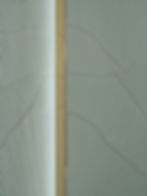 Textured wall panels with wood trim