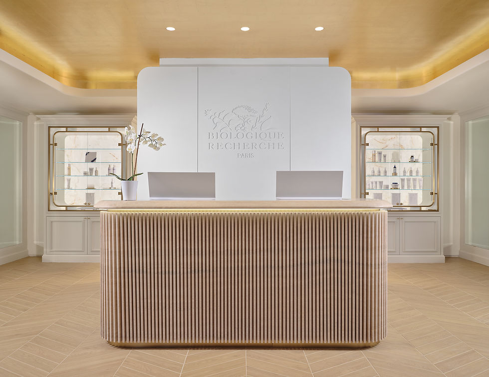 Biologique Recherche Boston luxury spa photography