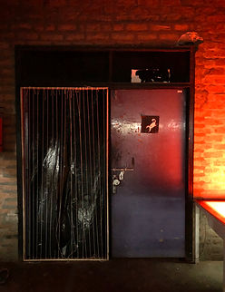The entrance
