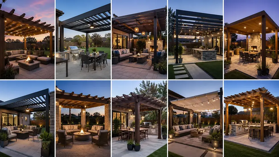 10 beautiful backyard pergola ideas for American homes