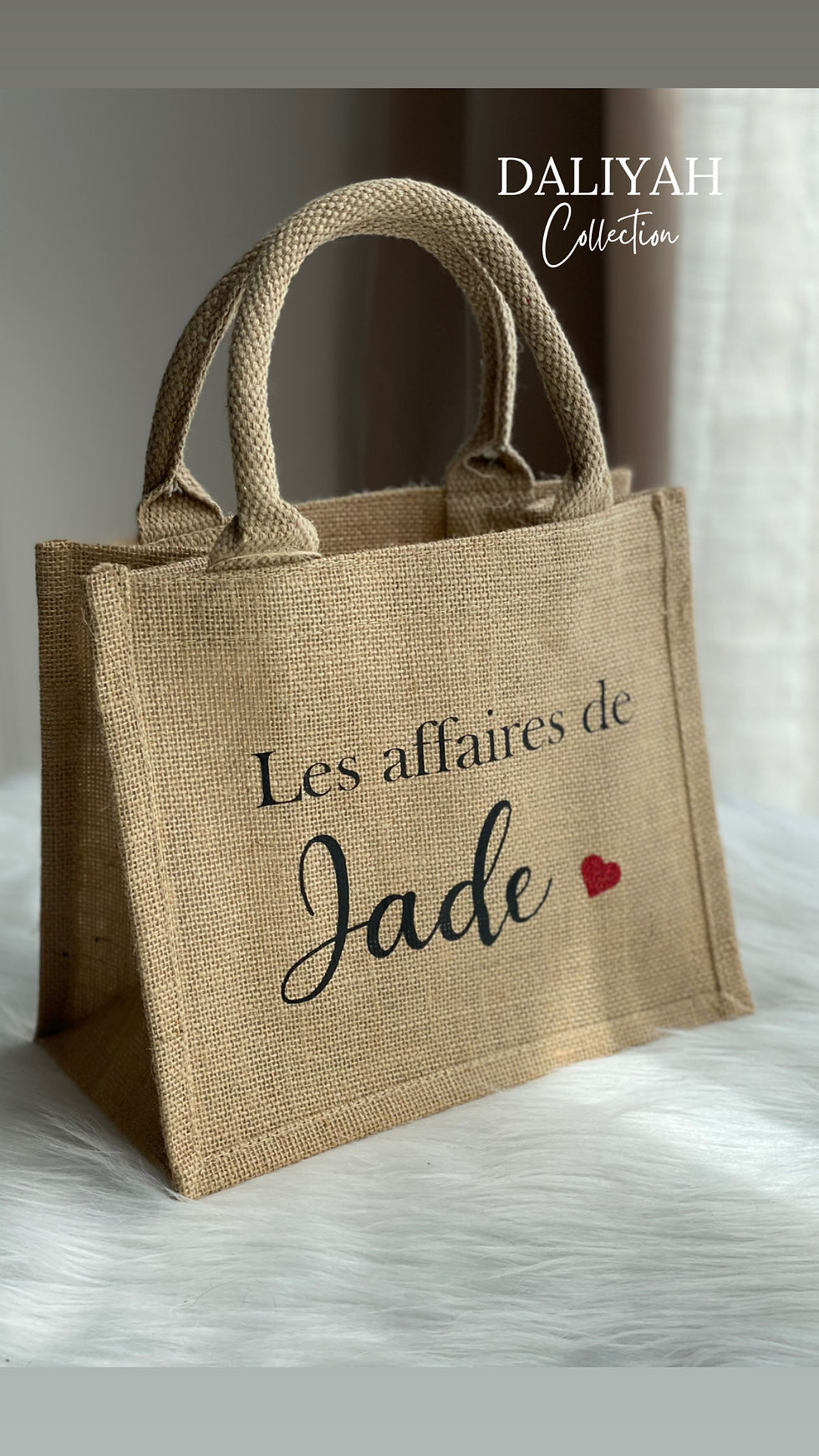 Miniature : Sac en jute petit format 