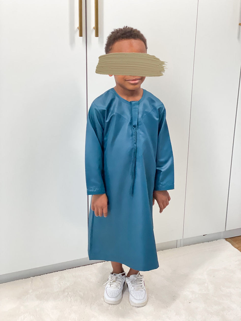 Qamis homme enfant, tenue Ramadan Eid, élégance traditionnelle, assorti père fils
