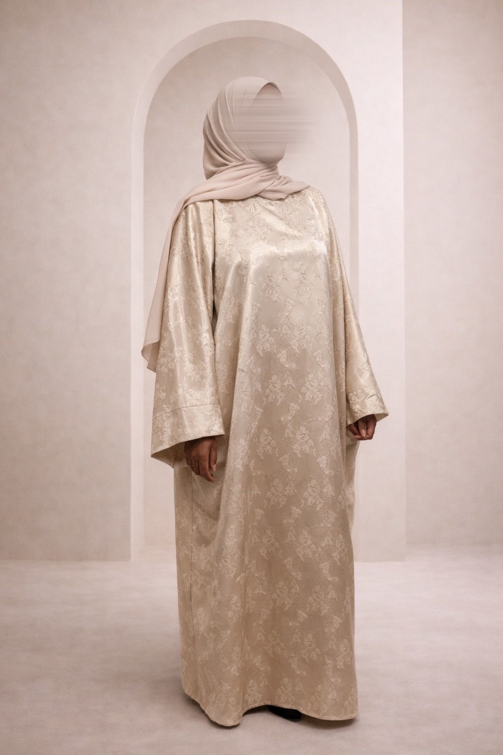 Robe Zahra en brocard femme