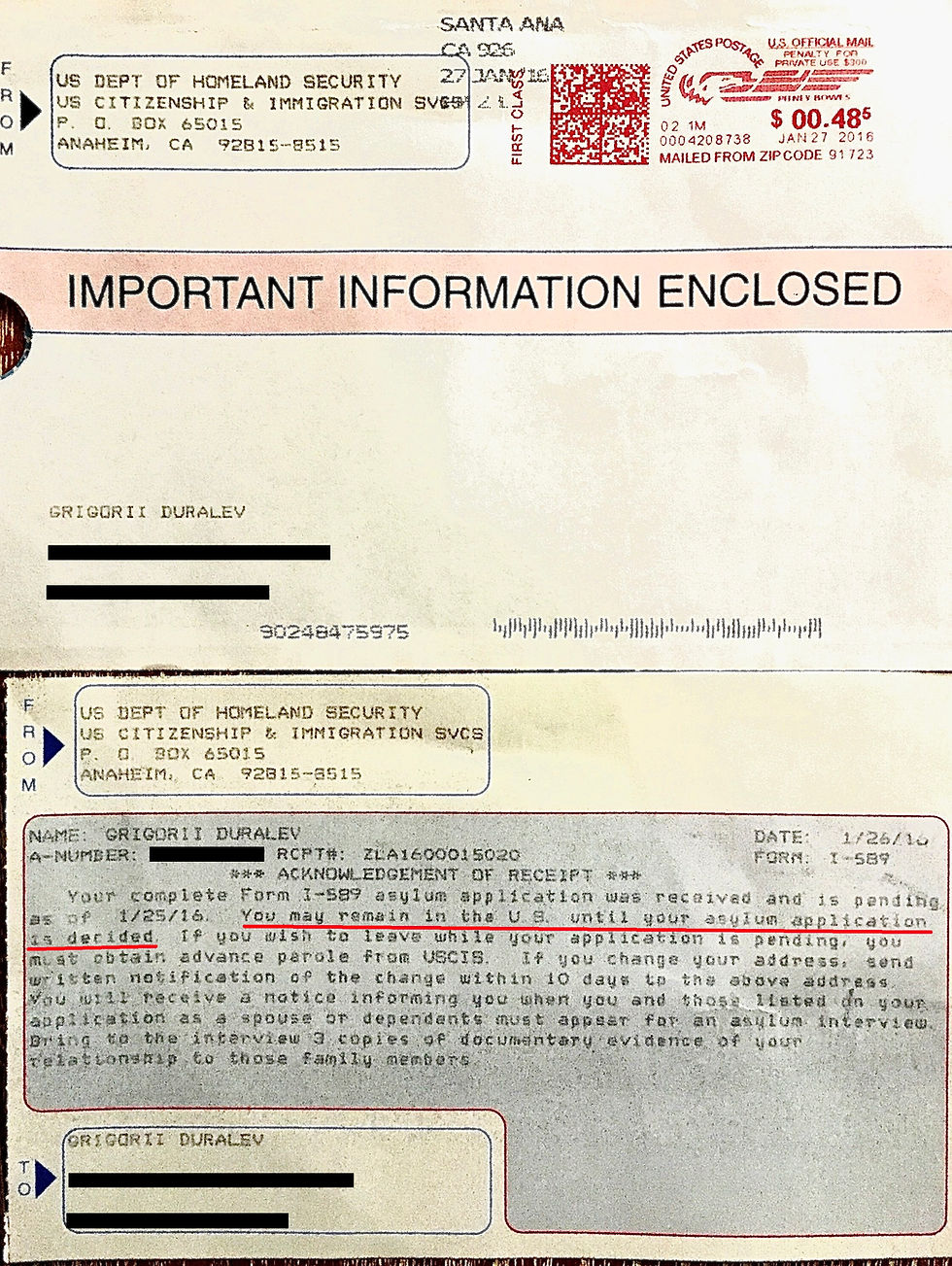 Immigration Permission to remain in the U.S.