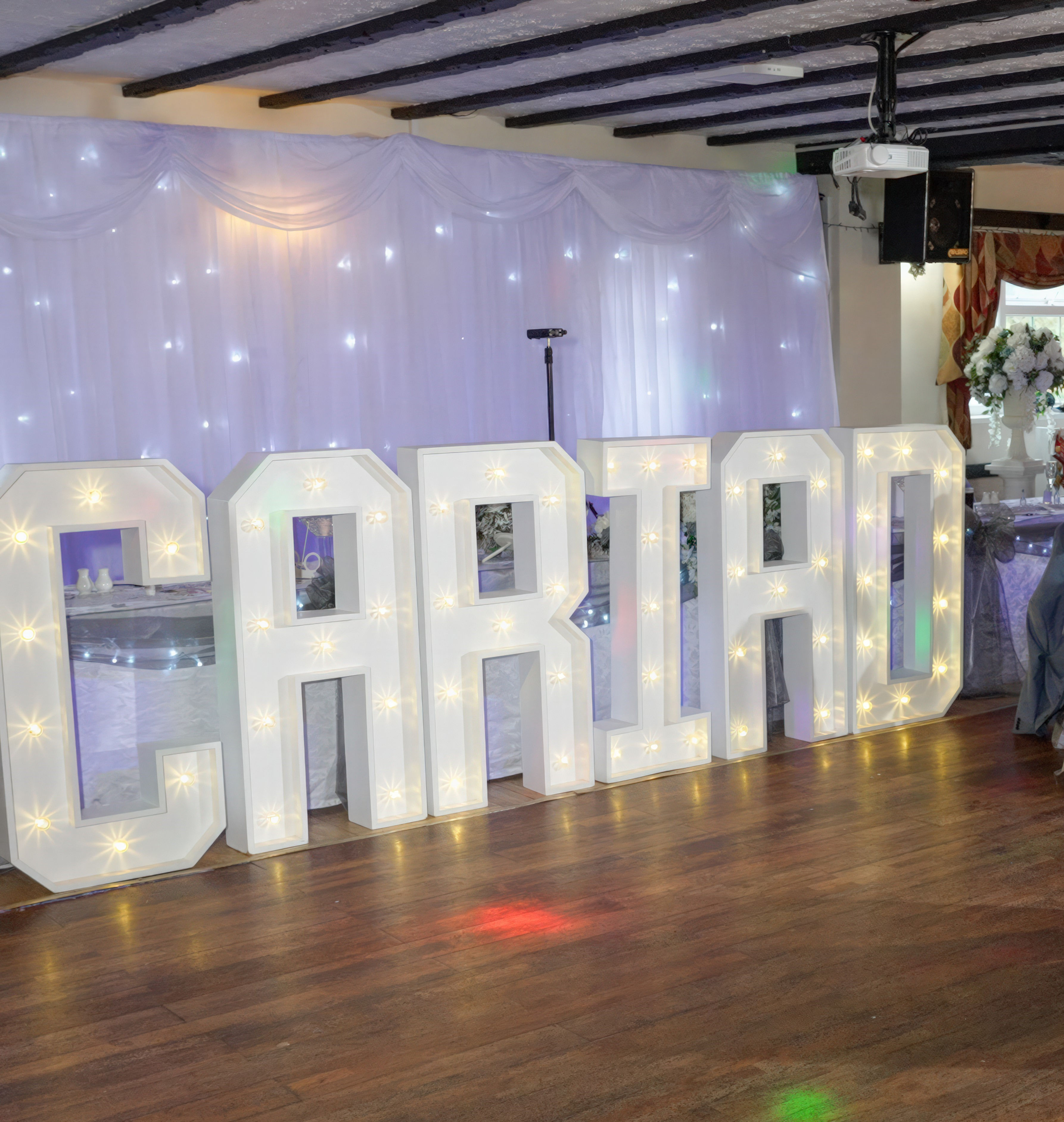 Light up Cariad Letters Hire*