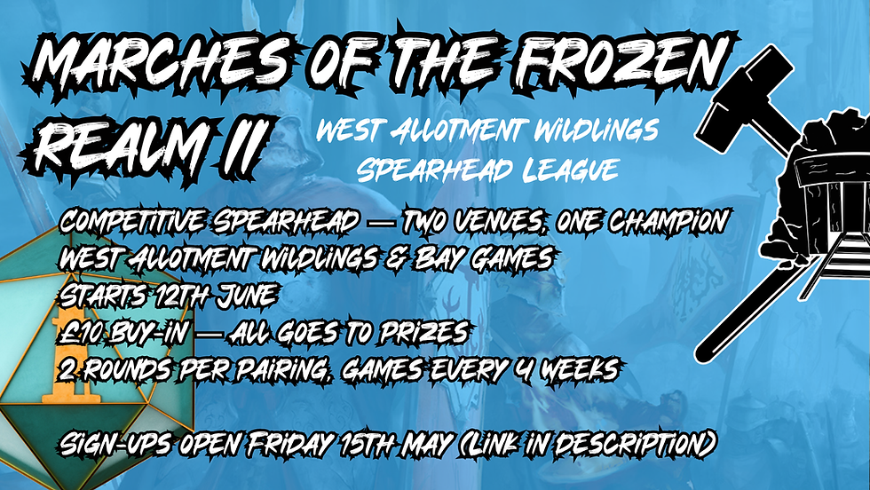 Marches of the Frozen Realm II – Spearhead League