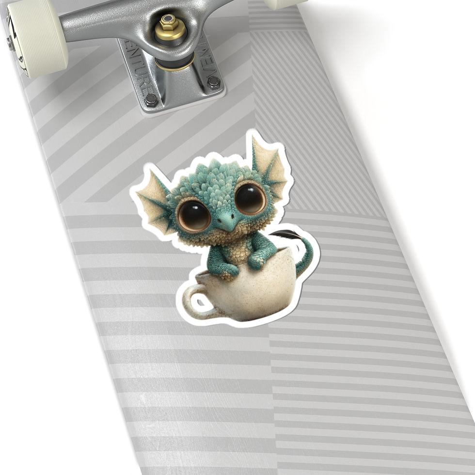 Thumbnail: Gidget Cutout Sticker With White Background