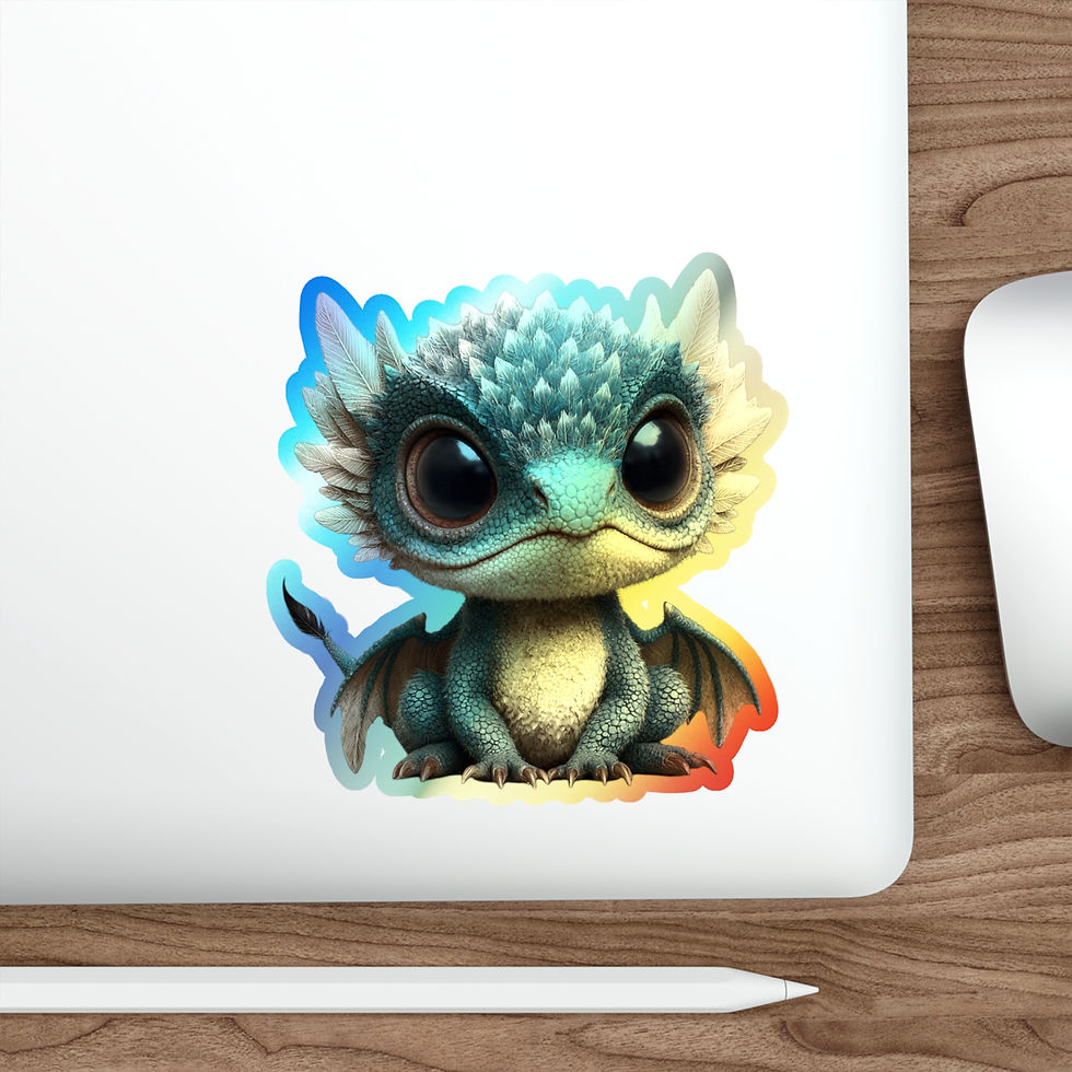 Thumbnail: Cecil Holographic Cutout Sticker