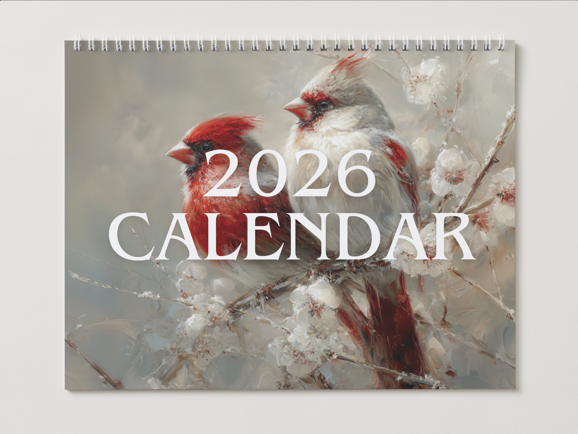 2026 Bird Wall Calendar – Nature Calendar, Bird Lover Gift