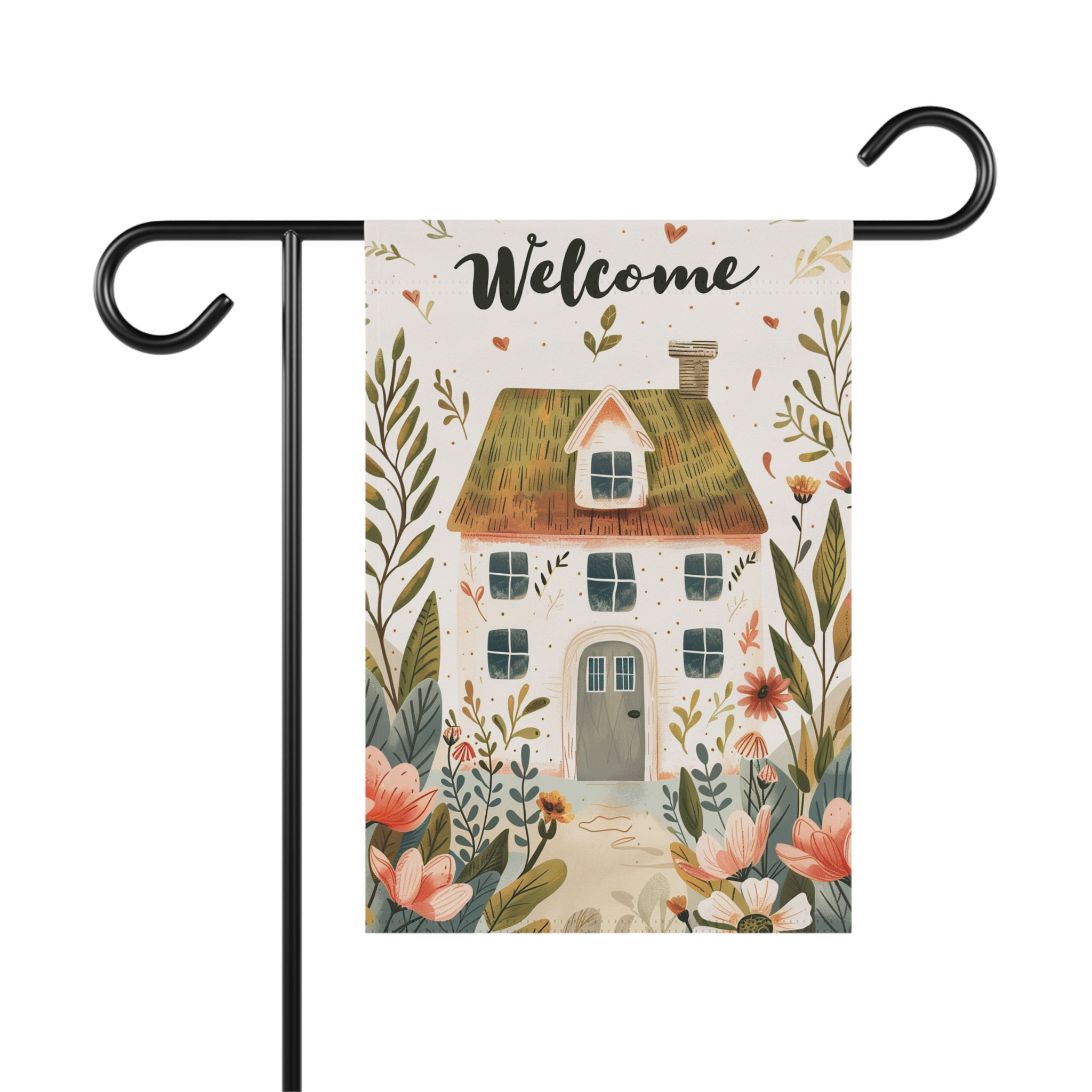Decorative Garden & House Banner (Welcome) V.6