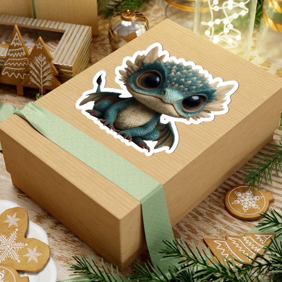 Thumbnail: Cecil Cutout Sticker With White Background