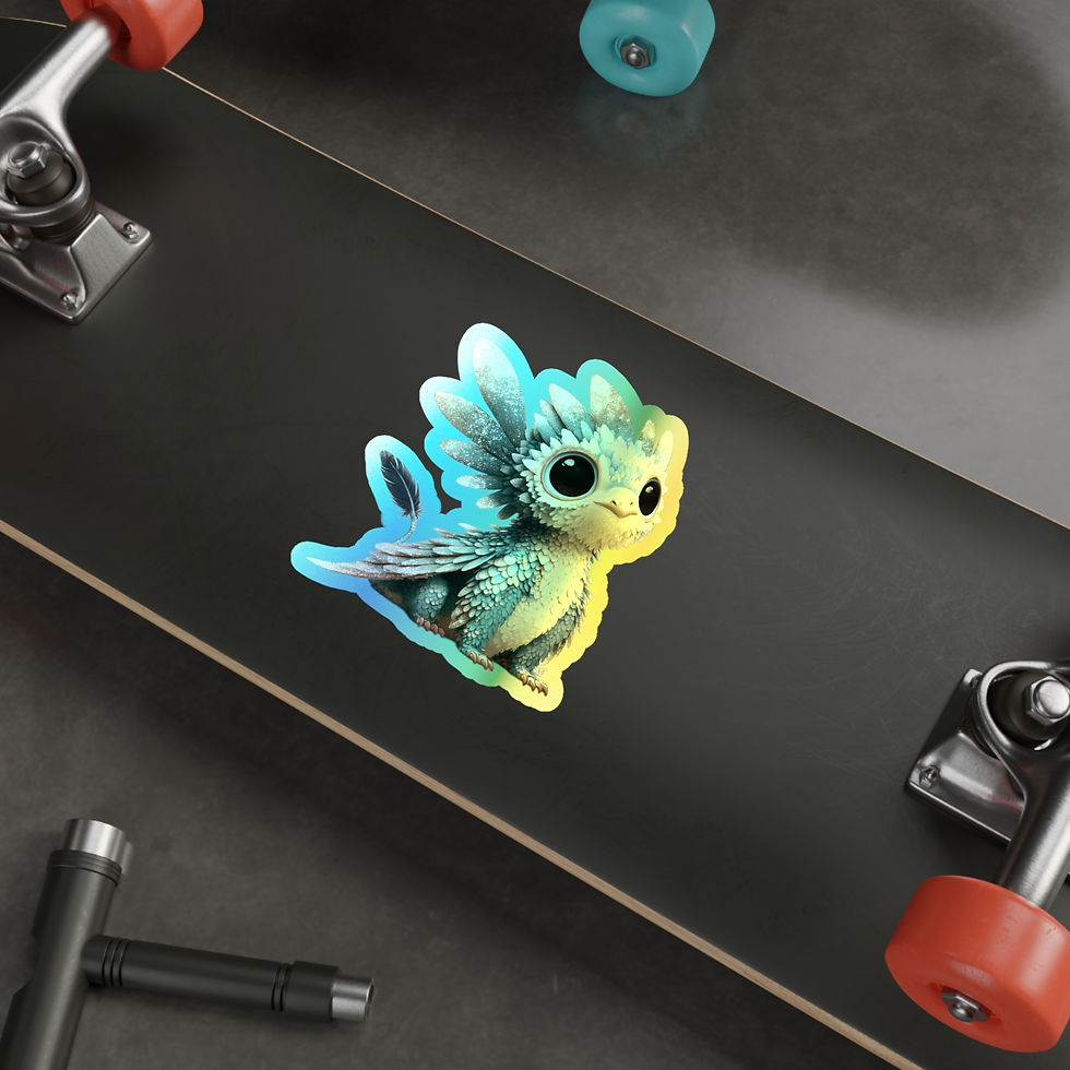Thumbnail: Niblet Holographic  Cutout Sticker 