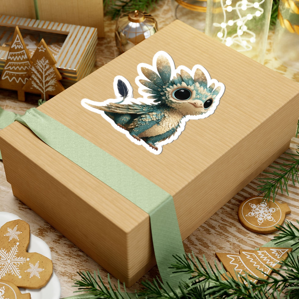 Thumbnail: Niblet Cutout Sticker With White Background