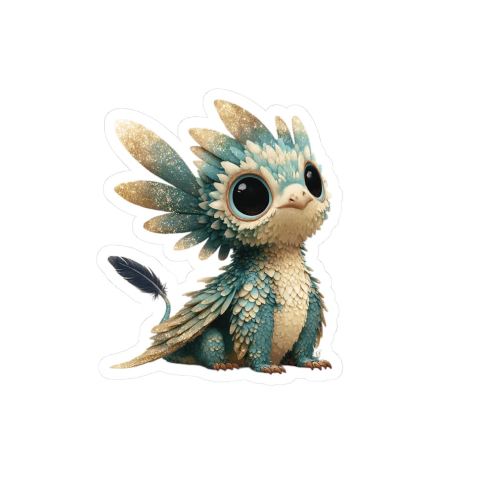 Thumbnail: Niblet Cutout Sticker With White Background