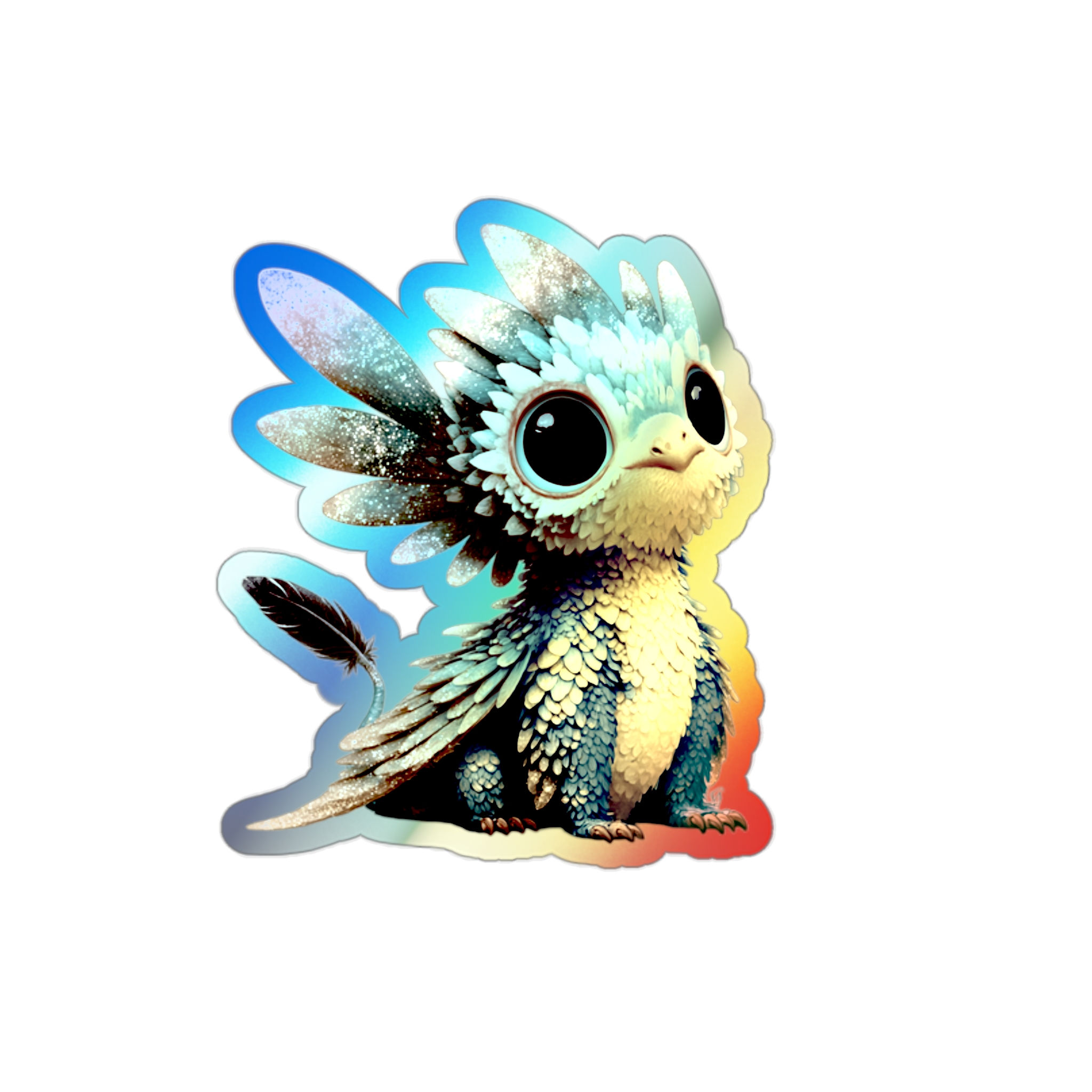 Niblet Holographic  Cutout Sticker 