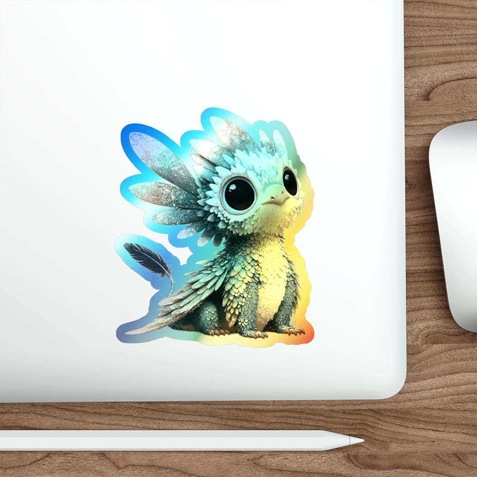 Thumbnail: Niblet Holographic  Cutout Sticker 