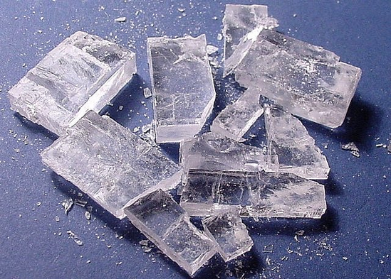 Salt crystals