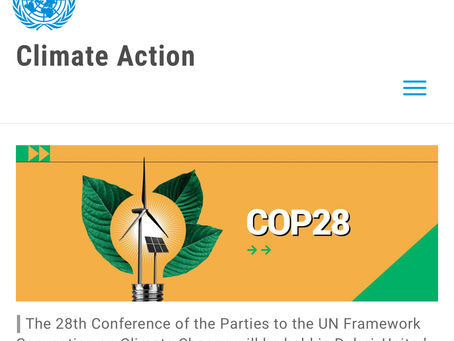 COP28即將要開始了
