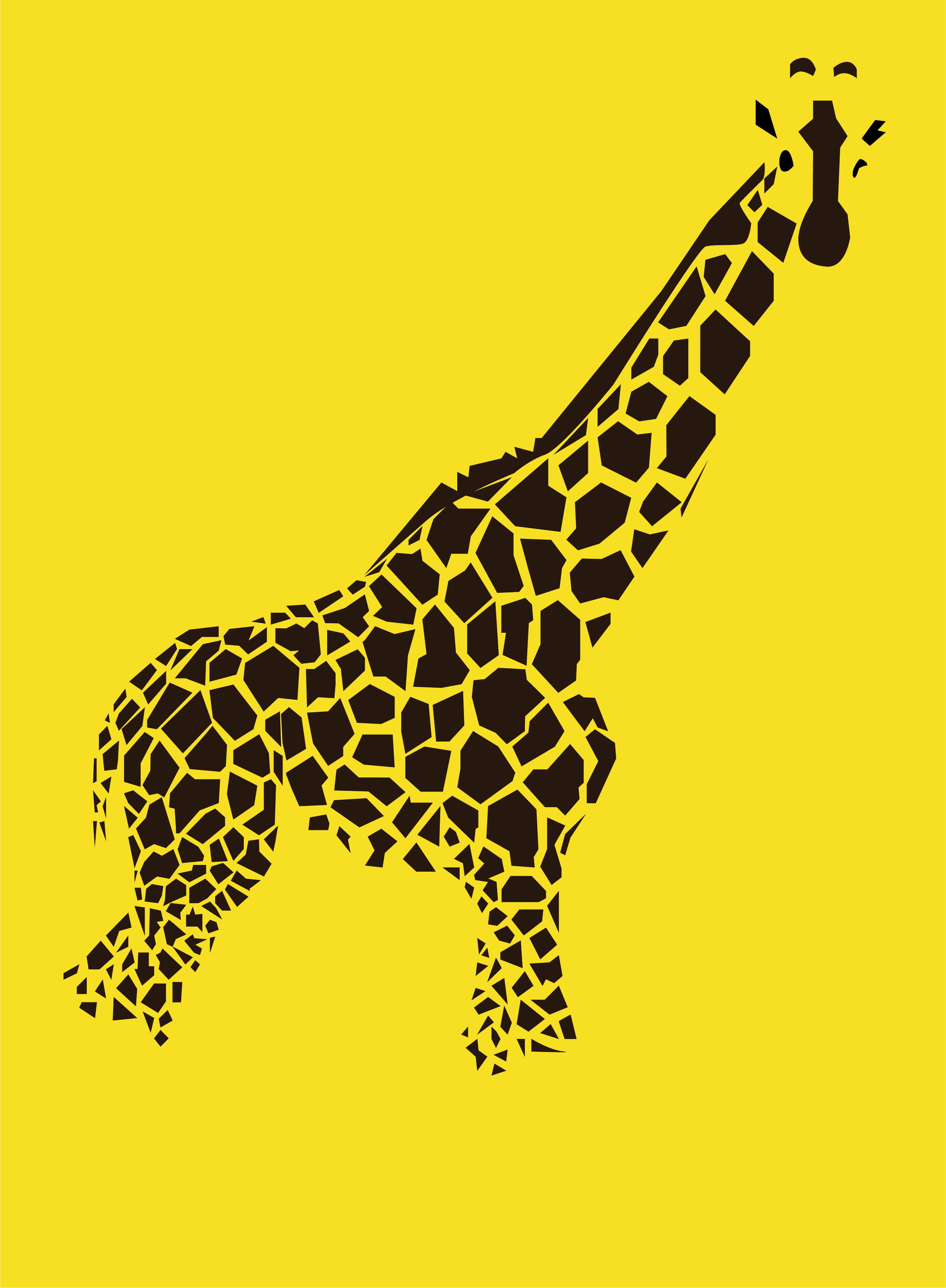 Minimalistic Giraffe