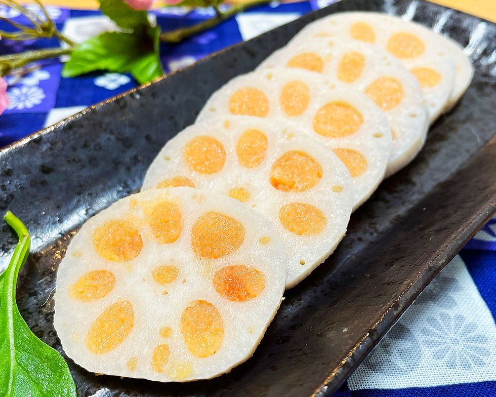 【Farmer's Recipe】農家による日常の美味しい食卓:辛子明太れんこん