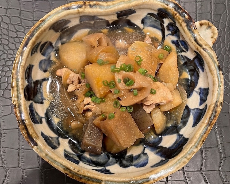 『肉じゃがレンコン』~農家による美味しい食卓