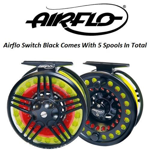 AIRFLO SWITCH BLACK CASSETTE REEL