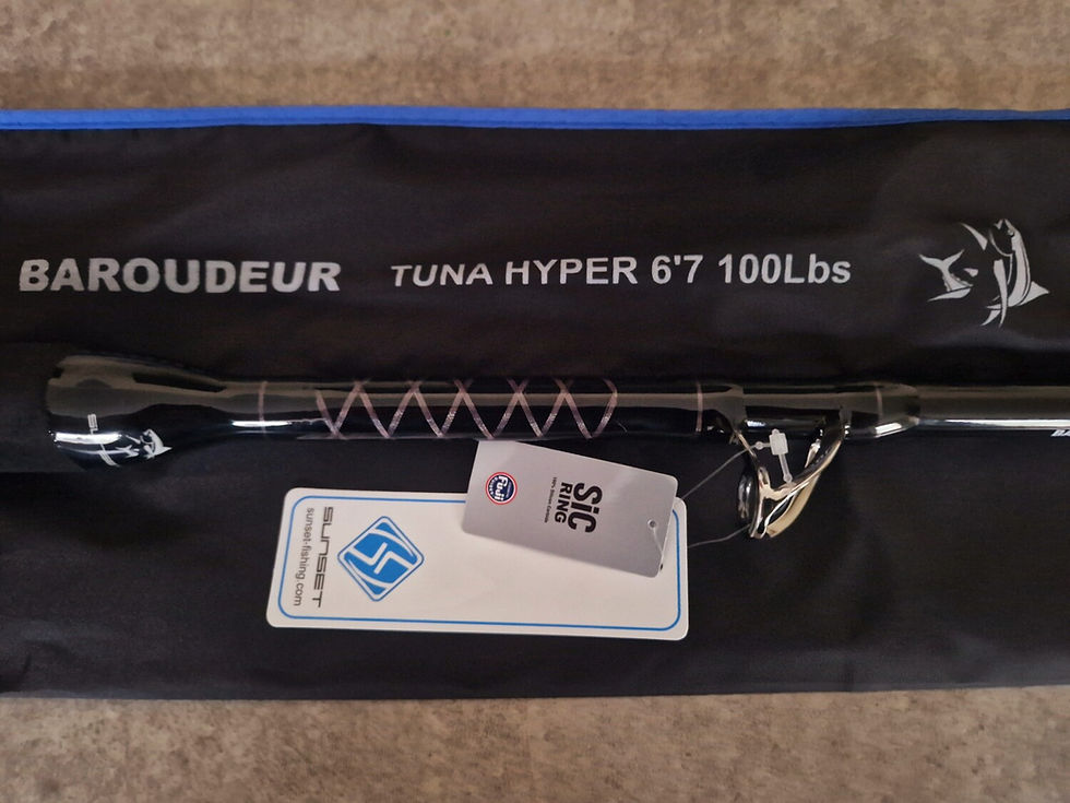 Thumbnail: SUNSET BAROUDEUR TUNA HYPER 6' 7" 100LBS