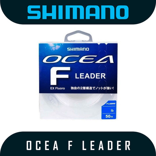 Shimano OCEA EX Fluoro Leader Clear Fluorocarbon Vorfachmaterial-0,476mm 30lb │ Vorfachmaterial