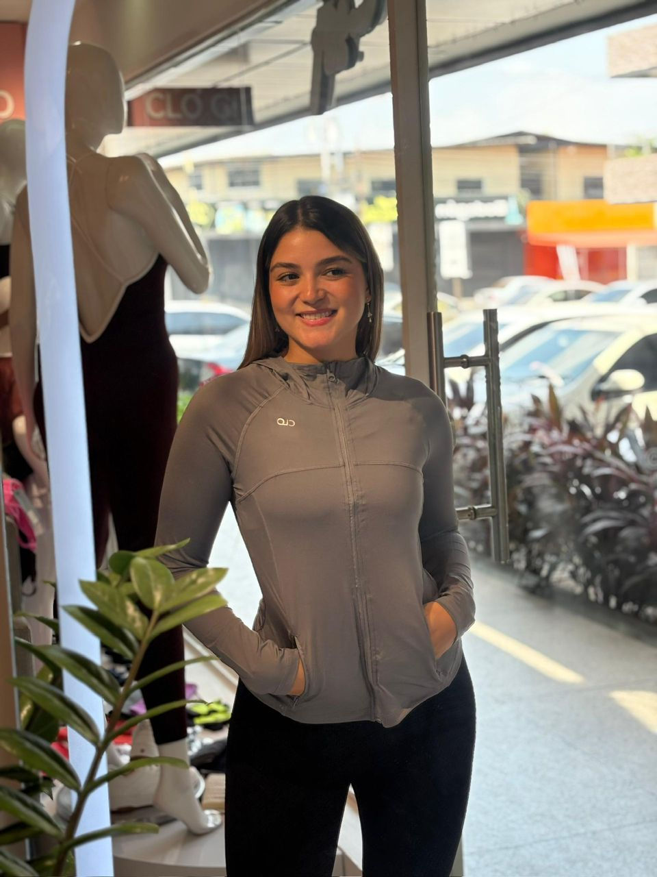 Miniatura: Chaqueta Clo Semipegada Con Capucha 