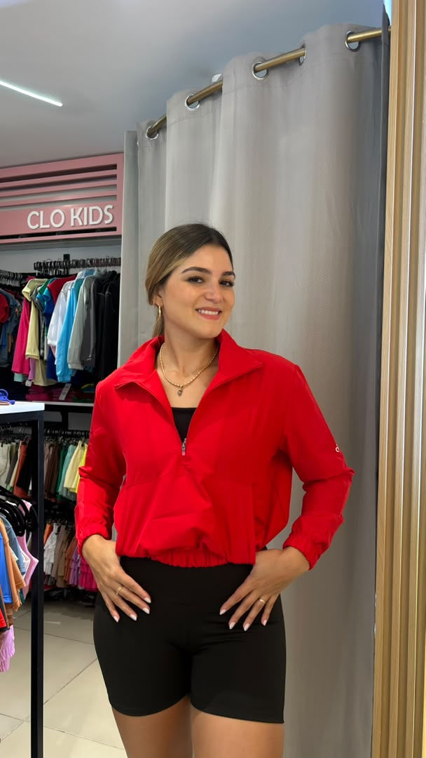 Miniatura: Chaqueta Clo Corta Viento Con Cierre Talla Única 