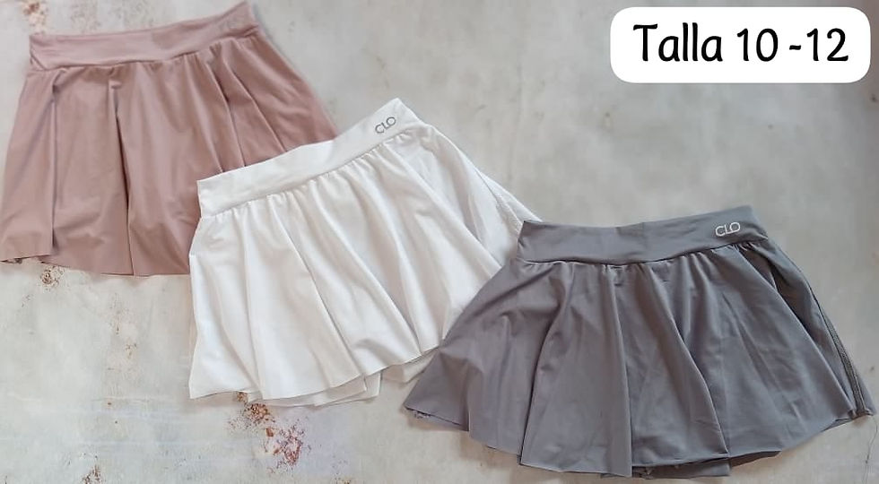 Miniatura: Falda Clo Kids Clásica Talla 6-8,10-12 y 14-16