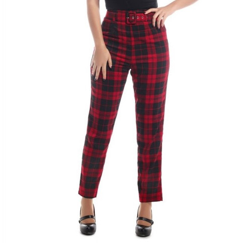 Red Tartan Trousers