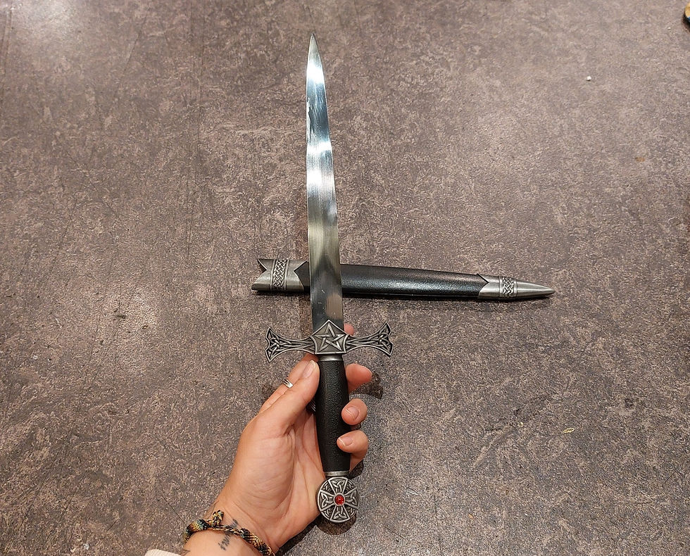 Thumbnail: Penta dagger sword  knife viking tool battle