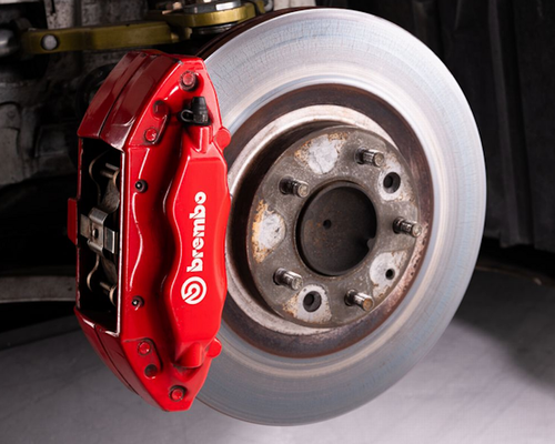 S2000( AP1・AP2 )用 フロントbrembo（FD2/DC5）キャリパー流用