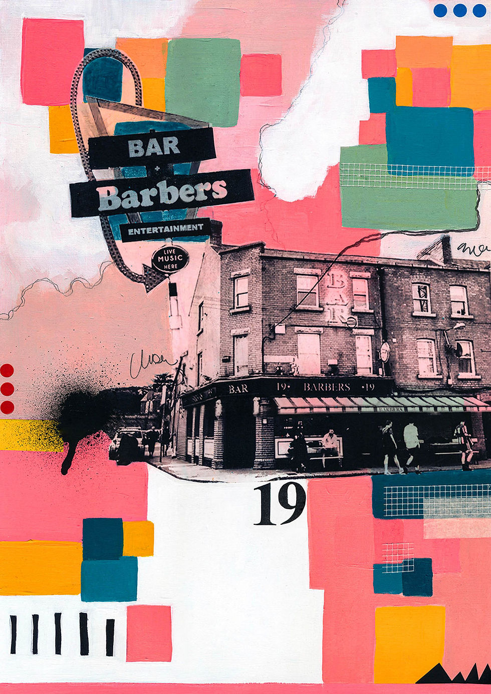 The Barbers - Limited Edition Print