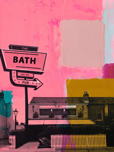 The Bath Pub 1 - Bath Avenue - From €60 | Carolyn Walsh Art