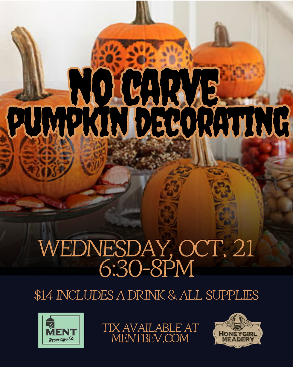 No Carve Pumpkin Night