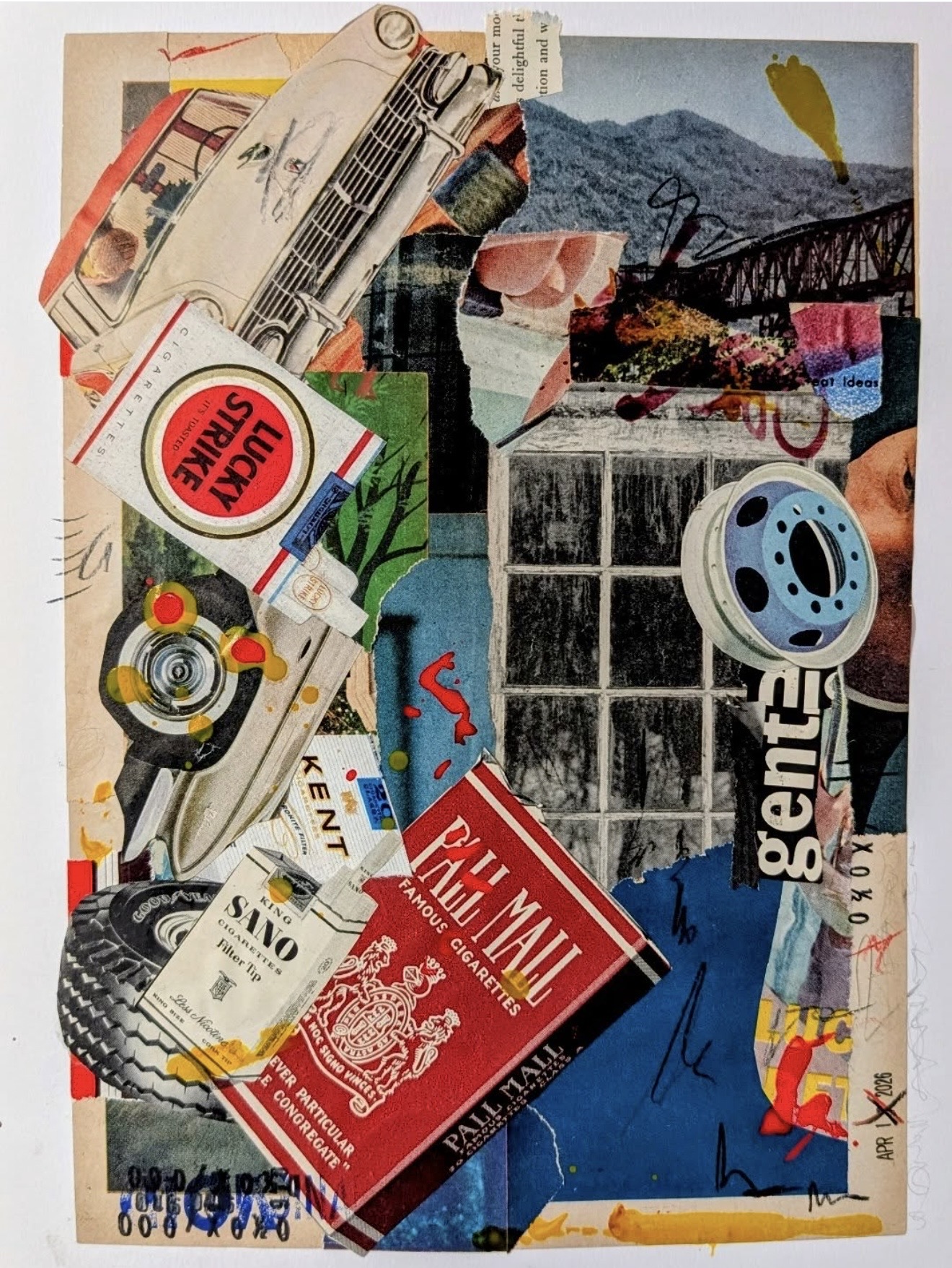 Third Friday Art Walk - Martin Molloy collages