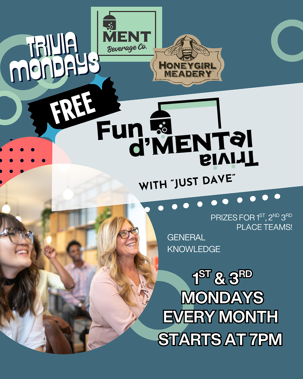 FREE Fun da’MENTal Trivia with “Just Dave”