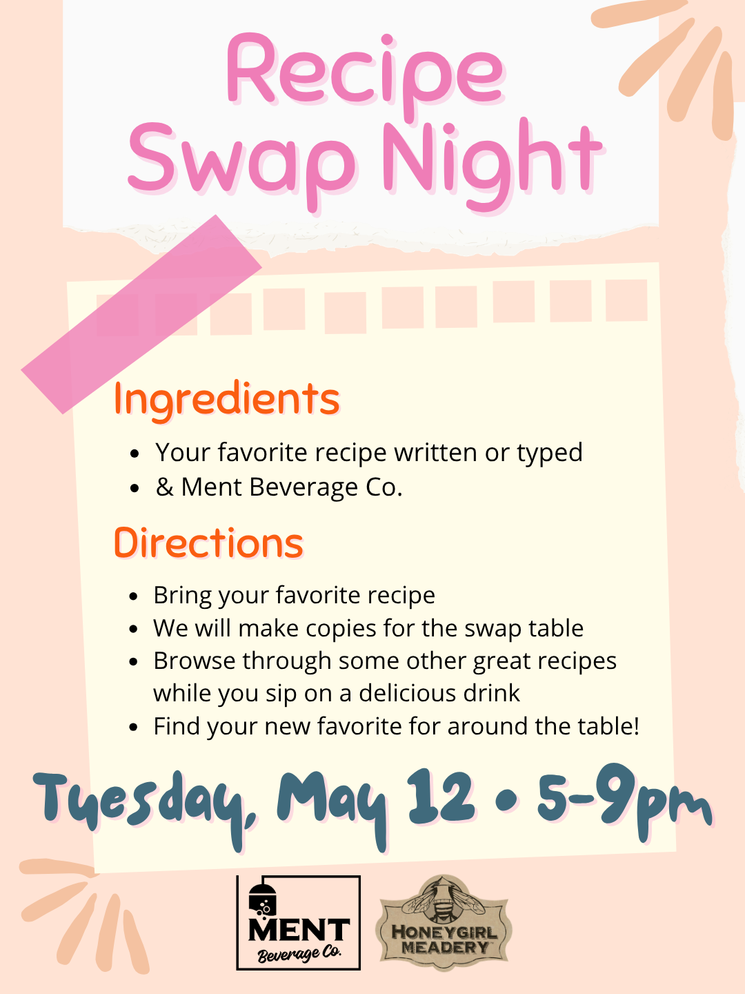 Recipe Swap Night!