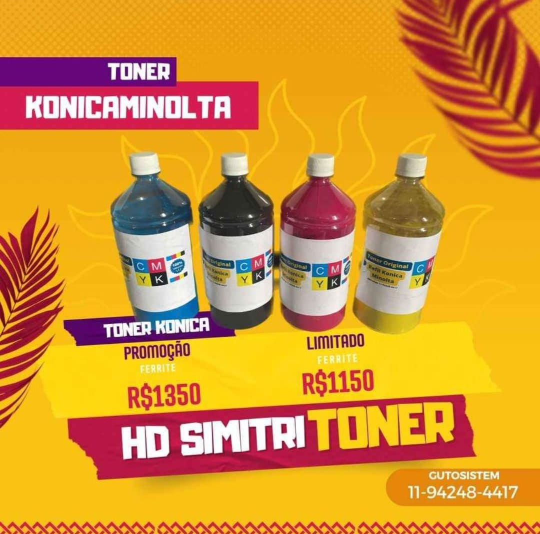 Toner Refil Original konica minolta
