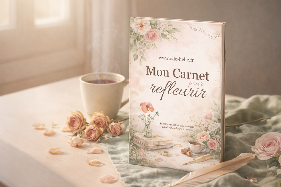 Ode Hélie - Mon Carnet pour refleurir - développement personnel - Là où refleurissent les roses