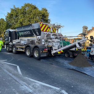 2 Cube of Kerb Concrete Mix for some 278 alterations on Hykeham Road in Lincoln 
