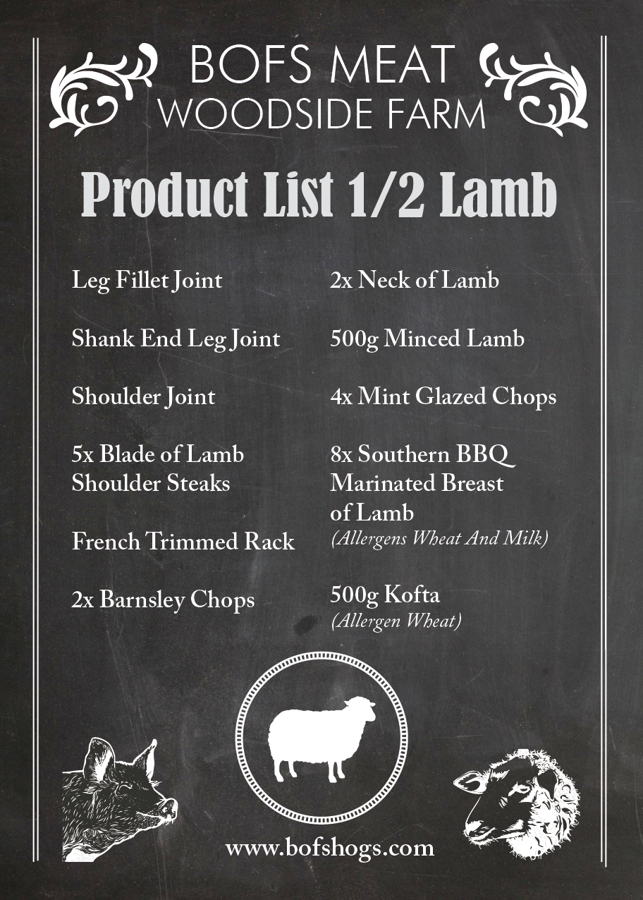 Thumbnail: Bofs Meat ½ A Lamb