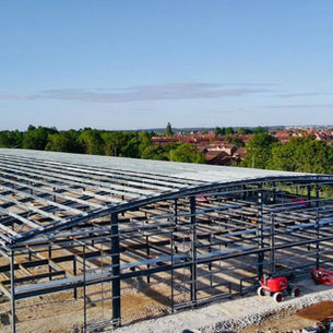 Double-Span Portal Frame & Mezzanine, Beverley