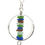 Thumbnail: Sea Foam, Cobalt, Amber and Green Large Stacked Circle Necklace