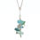 Thumbnail: Gray, Seafoam and Khaki 5 Piece Pendant Necklace